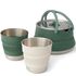 Похідний набір складного посуду Sea to Summit Detour Kettle Cook - Set 3P (БЕЗ чохла) на 2 особи: чайник, 2 стакани