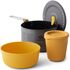 Похідний набір посуду Sea to Summit Frontier One Pot Cook - Set 3P на 1 особу: каструля, миска, стакан, Тип комплекту: Set 3P
