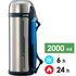 Термос для чаю/кави Zojirushi SF-CC20 (XA/Steel) на 2 л, Об'єм: 2000, Колір: XA/Steel