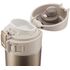 Термокружка для кави з поїлкою Zojirushi SM-KHE36 (NL/Champagne Gold) на 360 мл: герметична кришка, Об'єм: 360, Колір: NL/Champagne Gold, зображення 3