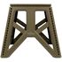 Високий розкладний табурет на природу Tribe Camp Chair - High (Olive), Тип розміру: High, Колір виробника: Olive, зображення 3