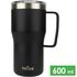 Туристична термочашка з кришкою Tribe Travel Mug (Black) на 600 мл, нержавіюча сталь, Об'єм: 600, Колір: Black