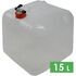 Туристична складна каністра для води з краном Tribe Water Carrier на 15 л, Об'єм: 15