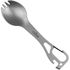 Туристична ложка-виделка з карабіном та міні-мультитулом Tribe Multi Spork, нержавіюча сталь