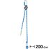 Самостраховка Edelrid Switch Pro Adjust, 200 см, Колір виробника: Night, Довжина: 200 см