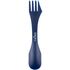 Туристична ложка-виделка Tribe Spork (Blue), харчовий пластик, Колір виробника: Blue