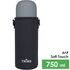 Чохол Tribe Neoprene Cover для термоса Tramp Soft Touch на 0,75 л, Тип розміру: для 0,75 л, Колір: Black