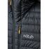 Пуховик чоловічий Rab Microlight Alpine Jacket (Black/Graphene), Колір виробника: Black/Graphene, Розмір: L, зображення 10