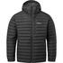 Пуховик чоловічий Rab Microlight Alpine Jacket (Black), Колір виробника: Black, Розмір: S