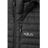 Пуховик чоловічий Rab Microlight Alpine Jacket (Black), Колір виробника: Black, Розмір: XXL, зображення 5