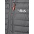 Пуховик чоловічий Rab Microlight Alpine Jacket (Graphene), Колір виробника: Graphene, Розмір: XL, зображення 6