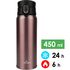 Термокружка для кави з поїлкою Tribe Motion (Pink) на 450 мл: герметична кришка, Об'єм: 450, Колір: Pink
