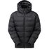 Пуховик чоловічий Rab Ascent Jacket (Black), Колір виробника: Black, Розмір: M