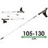 Палиці для скандинавської ходьби Gabel Nordic Revo Alu Carbon, 105-130 см