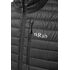 Пуховик чоловічий Rab Microlight Jacket (Black), Колір виробника: Black, Розмір: M, зображення 3