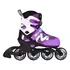 Дитячі роликові ковзани Micro Shaper (Purple/White), інлайн, Колір виробника: Purple/White, Розмір виробника: 37-40