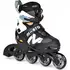 Дитячі роликові ковзани Micro Shaper (Black/White), інлайн, Колір виробника: Black/White, Розмір виробника: 25-28, зображення 2