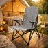 Кемпінгове розкладне крісло з високою спинкою Bo-Camp Stanwix
