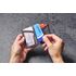 Гаманець на резинці з захистом для карток Lifeventure Recycled RFID Card Wallet (Olive), Колір виробника: Olive, зображення 9