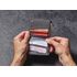 Компактний гаманець на резинці з захистом для карток Lifeventure Recycled RFID Compact Wallet (Grey), зображення 9