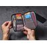 Туристичний гаманець з захистом для карток Lifeventure Recycled RFID Mini Travel Wallet (Raspberry), Колір виробника: Raspberry, зображення 8
