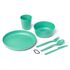 Туристичний набір столового посуду Sea to Summit Camp з чохлом (Cabbage) на 1 особу, харчовий пластик, Колір: Cabbage