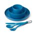 Туристичний набір столового посуду Sea to Summit Camp з чохлом (Cendre Blue) на 1 особу, харчовий пластик, Колір: Cendre Blue, зображення 2