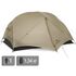 1-місний ультралегкий намет Naturehike CNK2550WS016 Mongar 1 (Brown): двошаровий, Кількість місць: 1, Колір: Brown