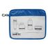 Прозора косметичка-пакет для літака Tatonka Zip Flight Bag А5 (Blue), Тип розміру: A5, Колір: Blue, зображення 2