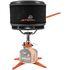 Туристична каструля з теплообмінником та антипригарним покриттям JetBoil Ceramic FluxRing Cook Pot на 1,5 л, анодований алюміній, зображення 2