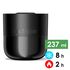 Термокружка для кави Klean Kanteen Rise Lowball Slide (Black) на 237 мл, Об'єм: 237, Колір: Black