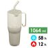 Термокружка з трубочкою та ручкою Klean Kanteen Rise (Tofu) на 1064 мл, Об'єм: 1064, Колір: Tofu