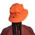 Складна панама BUFF® Adventure Bucket (Solid Poppy), Колір виробника: Solid Poppy, Тип розміру: S/M, зображення 6