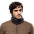Вовняний шарф-труба BUFF® Merino Lightweight (Solid Black), Колір виробника: Solid Black, зображення 2