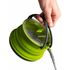 Складний туристичний чайник для пальника Sea to Summit X-Pot Kettle (Lime) на 1,3 л, харчовий силікон, Об'єм: 1,3, Колір виробника: Lime, зображення 3