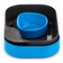 Туристичний набір столового посуду Wildo Camp-A-Box - Basic (Light Blue) на 1 особу, харчовий пластик, Тип комплекту: Basic, Колір: Light Blue