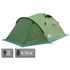 2-місний намет Tramp Mountain 2 V2 (Green): двошаровий, з тамбуром, Кількість місць: 2, Колір: Green
