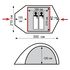 2-місний намет Tramp Mountain 2 V2 (Green): двошаровий, з тамбуром, Кількість місць: 2, Колір: Green, зображення 2