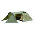 3-місний намет Tramp Cave 3 V2 (Green): двошаровий, з тамбуром, Кількість місць: 3, Колір: Green/Red, зображення 3