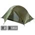 2-місний ультралегкий намет Ferrino Grit 2: одношаровий, Кількість місць: 2, Колір: Olive Green