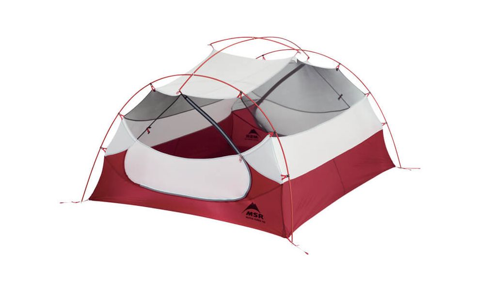 3-місний намет MSR Mutha Hubba NX (Grey): двошаровий, Кількість місць: 3, Колір: Grey, зображення 4