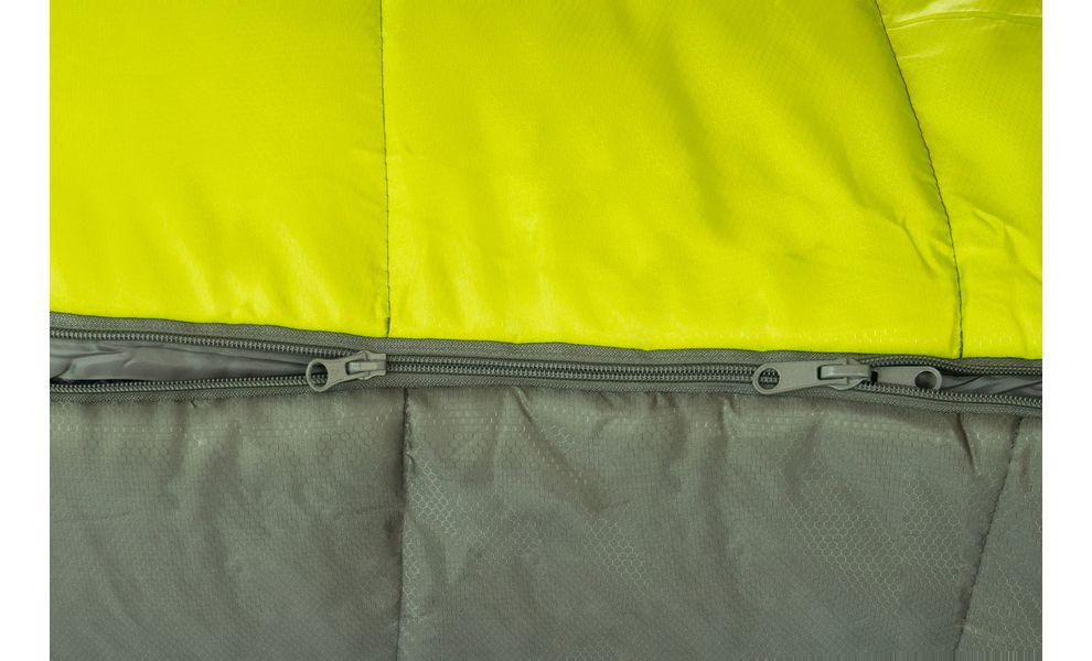Зимовий туристичний спальник Tramp Rover - Regular до -10°C: з капюшоном, Максимальний зріст користувача: 195, Колір: Olive/Grey, Сторона застібки: права, зображення 11