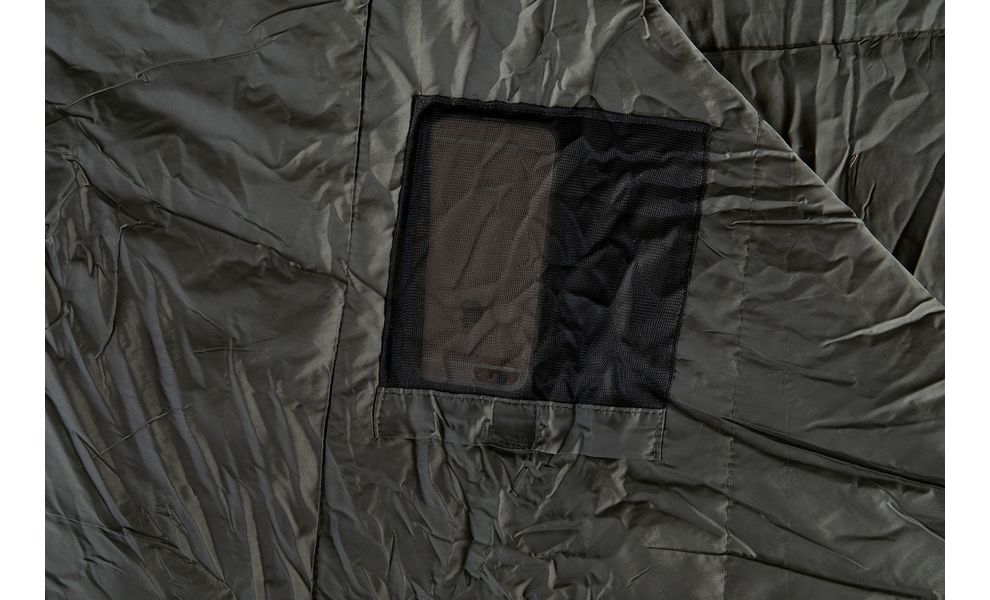 Демісезонний туристичний спальник Tramp Windy Light (Yellow) до 5°C: з капюшоном, Максимальний зріст користувача: 195, Колір: Yellow/Grey, Сторона застібки: ліва, зображення 8