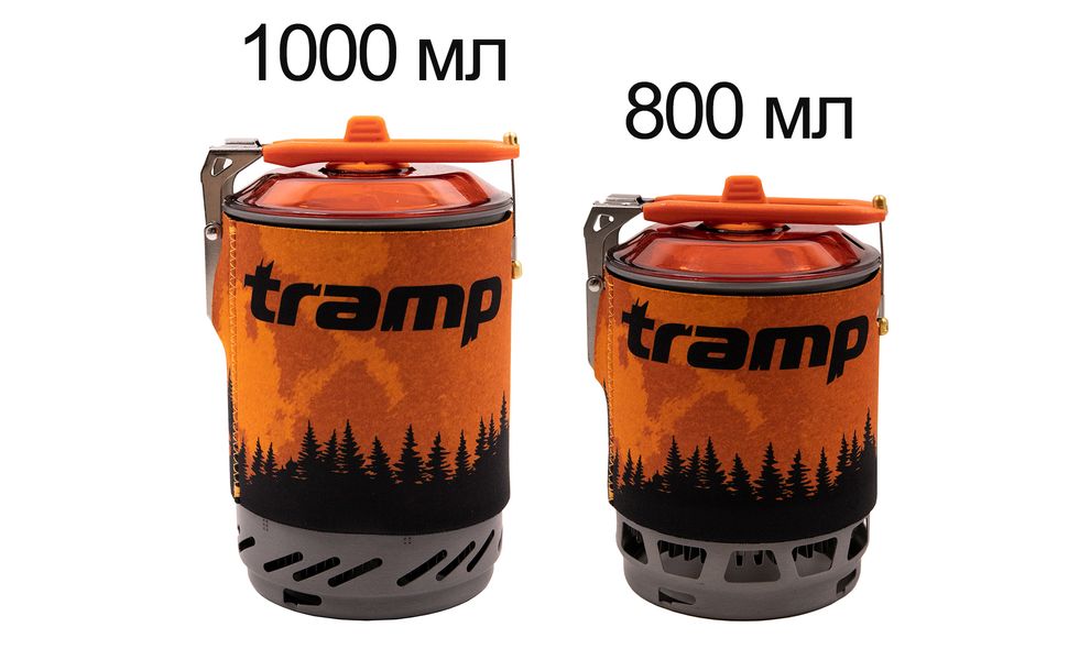 Інтегрована система приготування їжі Tramp UTRG-049 (Orange), 800 мл, Об'єм: 800, Колір: Orange, зображення 13
