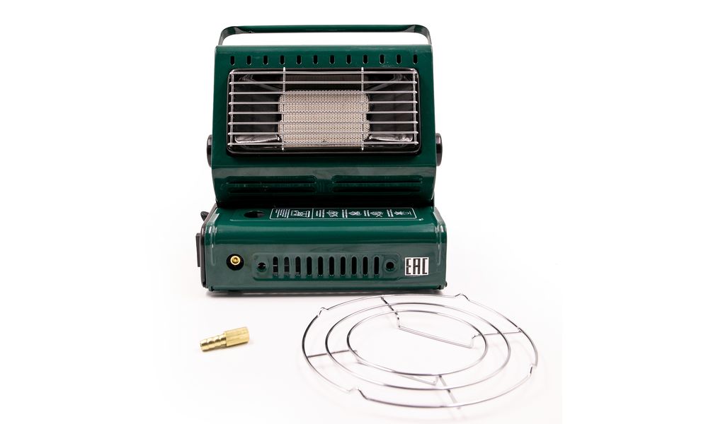 Туристичний газовий обігрівач-плитка Tramp UTRG-036 з перехідником для побутових балонів, зображення 4