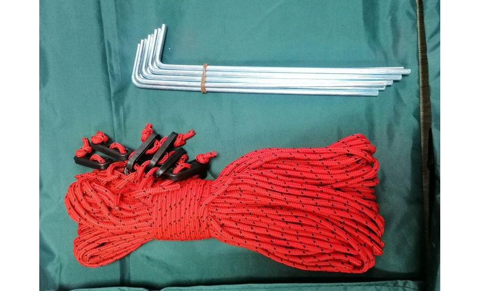 Туристичний тент Tramp UTRT-102, 400x600 см, Розмір: 400x600, Колір виробника: Green, зображення 7