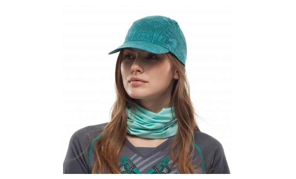Кепка BUFF® Pack Trek (Aser Turquoise), Колір виробника: Aser Turquoise, зображення 3