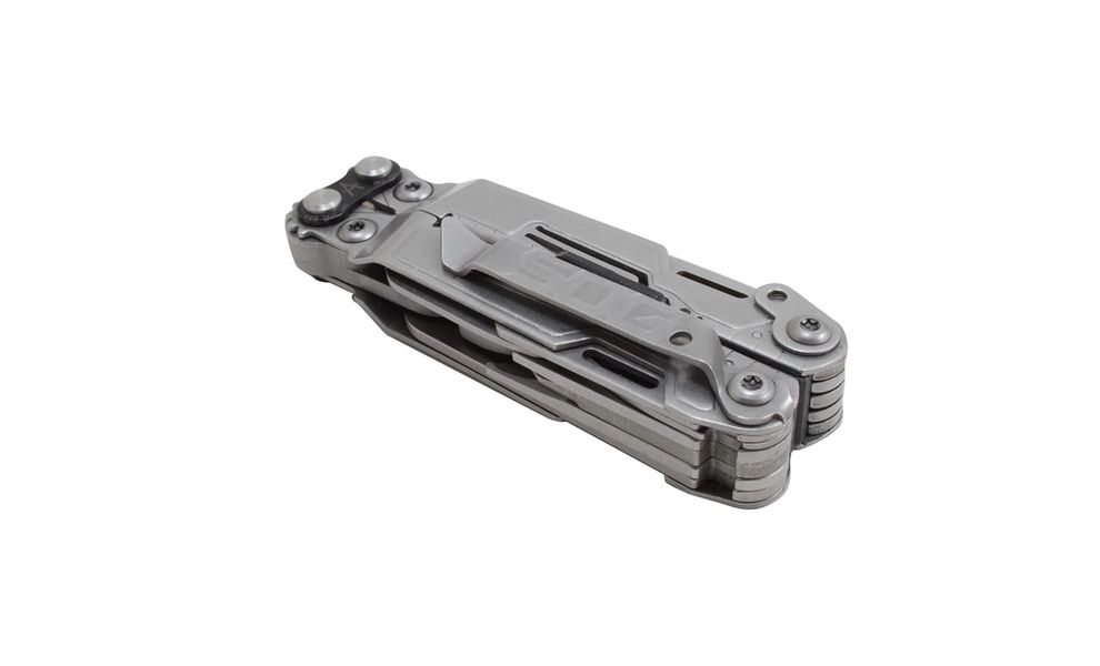 Мультитул SOG PowerPint (Bead Blast) - 19 функцій, Колір рукоятки: Metal, Колір інструментів: Metal, зображення 8