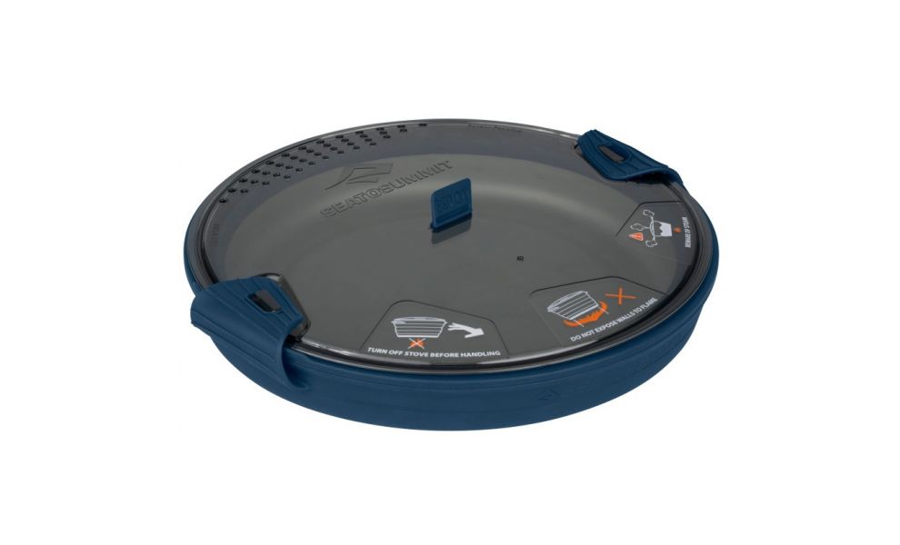 Складна туристична каструля для пальника Sea to Summit X-Pot (Navy) на 4 л, харчовий силікон, Об'єм: 4, Колір виробника: Navy, зображення 2