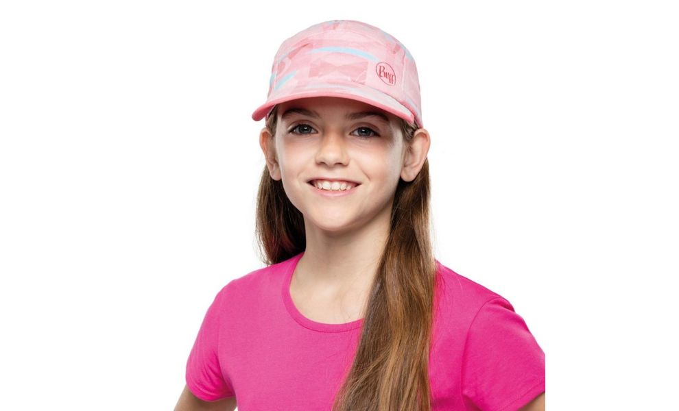 Кепка дитяча BUFF® Kids 5 Panel (Heavens Pink), Колір виробника: Heavens Pink, зображення 3